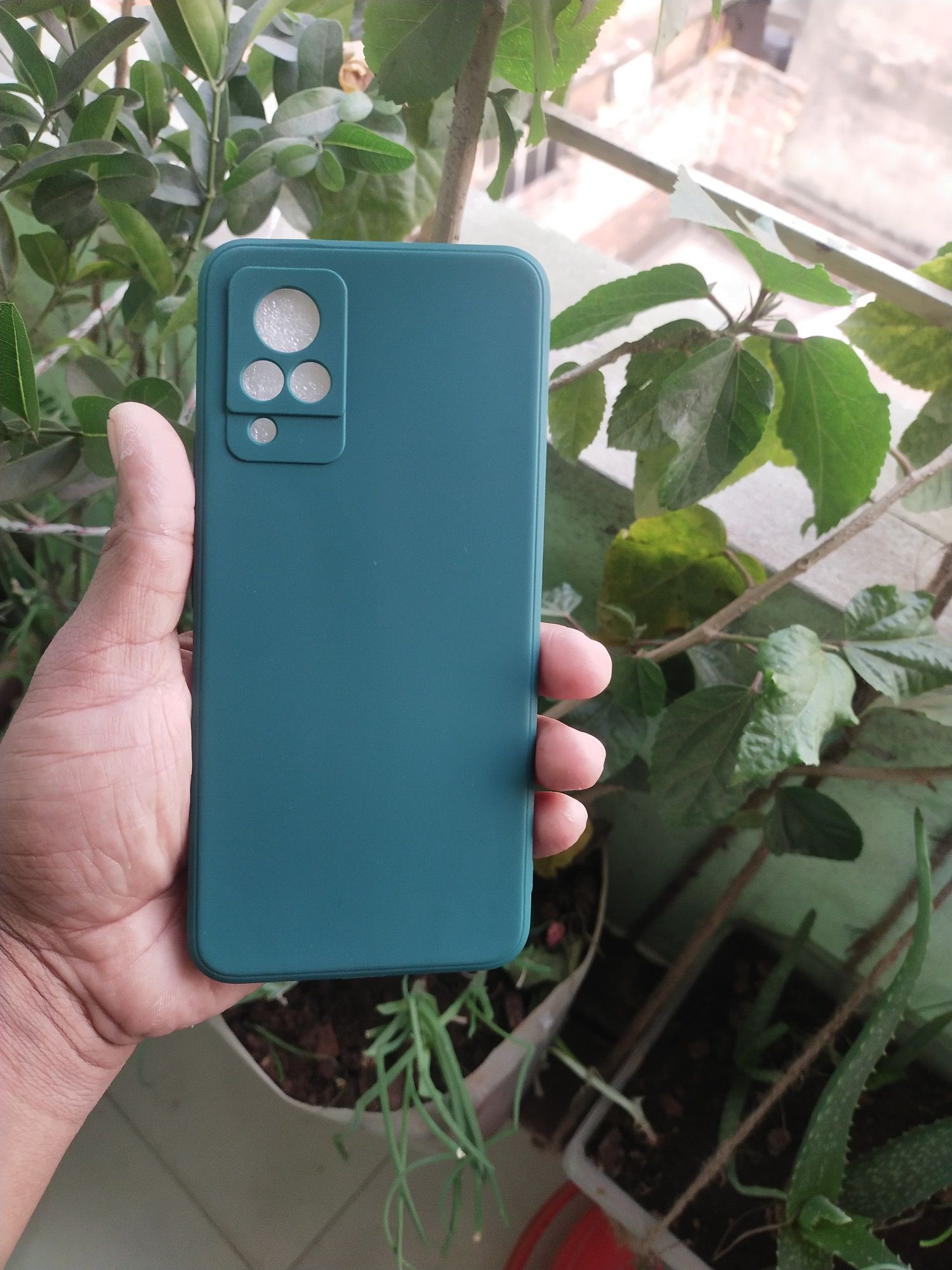 selicon back cover for vivo v21