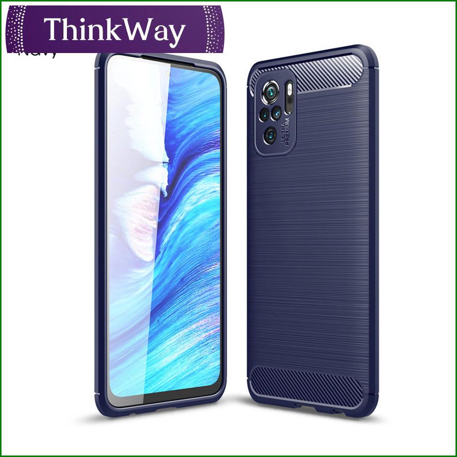 Phone Casing Shockproof Back Cover Silicone Phone Case Carbon Fiber Texture Brushed Cases Soft TPU Shell For Mi 11 Lite & Mi 11 Ultra