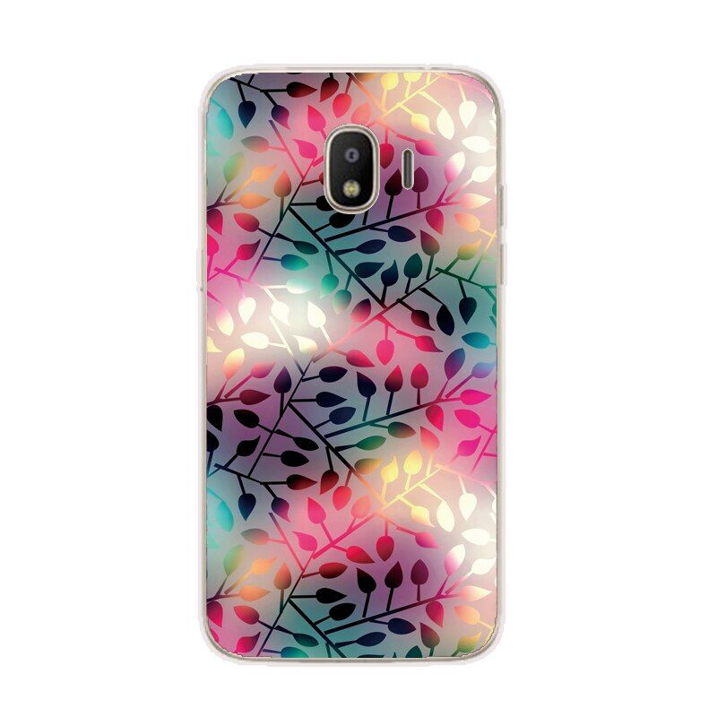 For Samsung Galaxy J2 Case 5.0\"inch Cute Flower Printed TPU Cover For Samsung J2 2018 SM-J250F J 2 2J mobile phone cases coque
