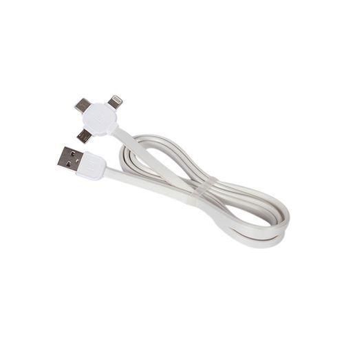 RC-066TH 3 IN 1 Data Cable - White