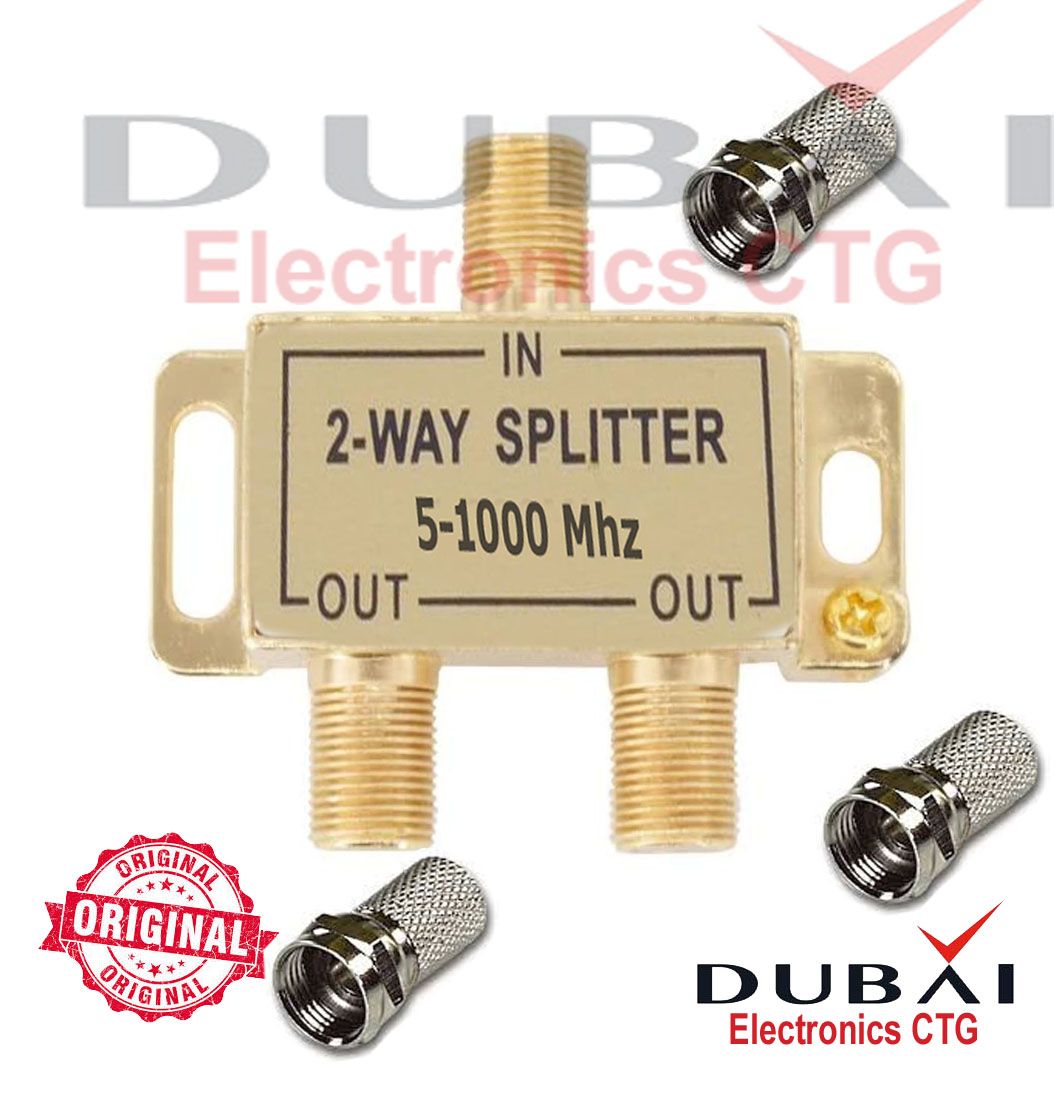 2 Way Cable Splitter Satellite Multiswich ANT SAT TV Signal Mixer Digital Satellite Combiners Diplexers VHF UHF