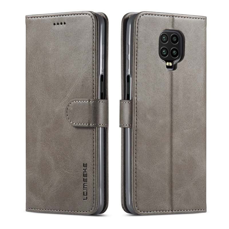 Magnetic Flip Wallet Case for Xiaomi Redmi Note 9 9s Note 9 Pro Max Note 5 PU Leather Slim Folio Wallet with Stand Feature Card Holster Closure TPU Interior Case