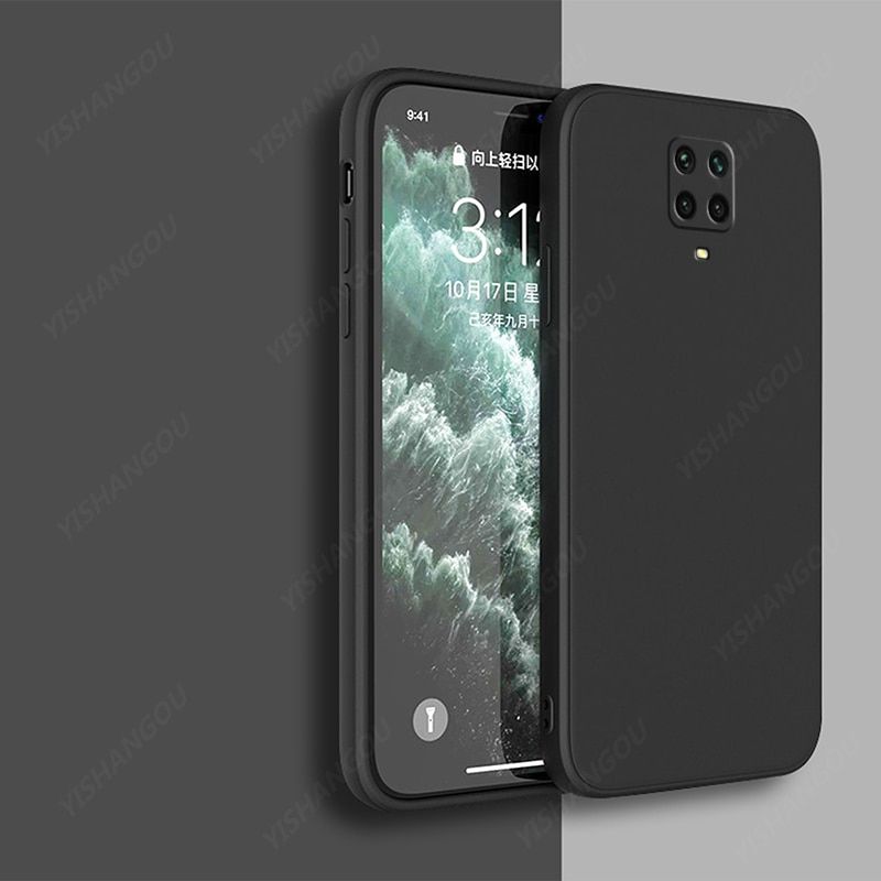 Liquid Silicone Case Cover For Xiaomi POCO X3 Pro M4 M3 F3 Mi 10T Redmi Note 10 Pro 11 11S 10S 8 9A 9T 9C Soft Redmi Note 9 Case