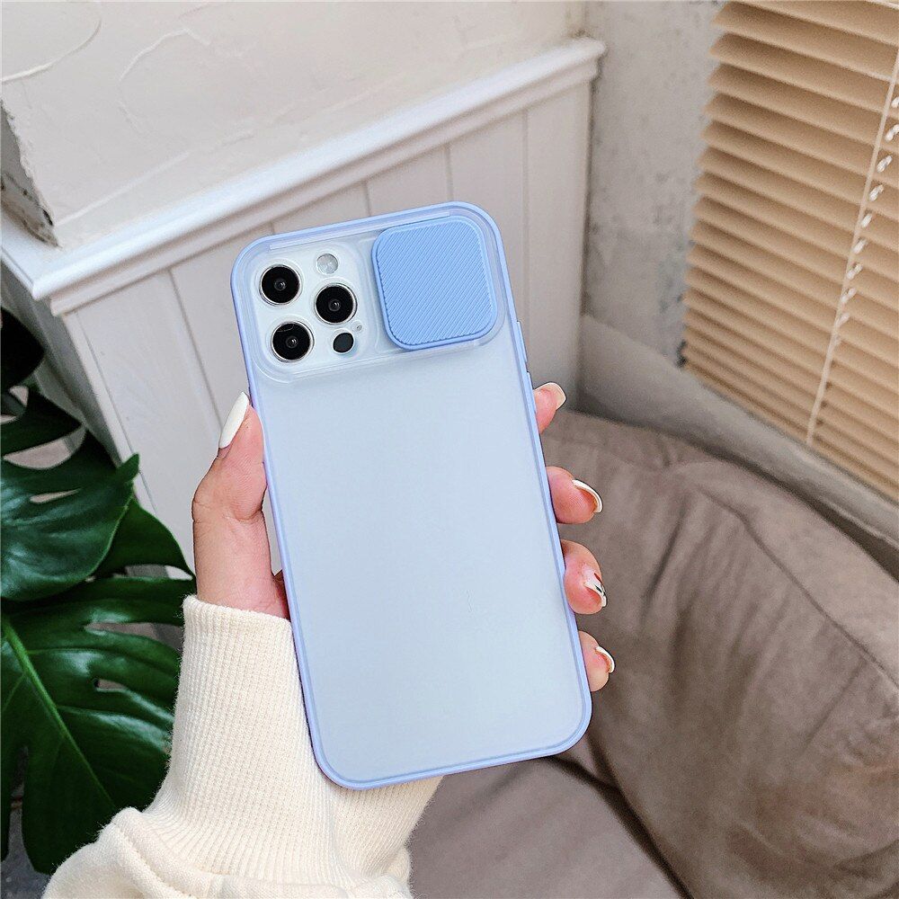 For iPhone 12 Pro Max Case Camera Lens Protection Cover For iPhone 11 6 7 8 Plus Candy Color Shockproof Matte Capa iPhone12Mini