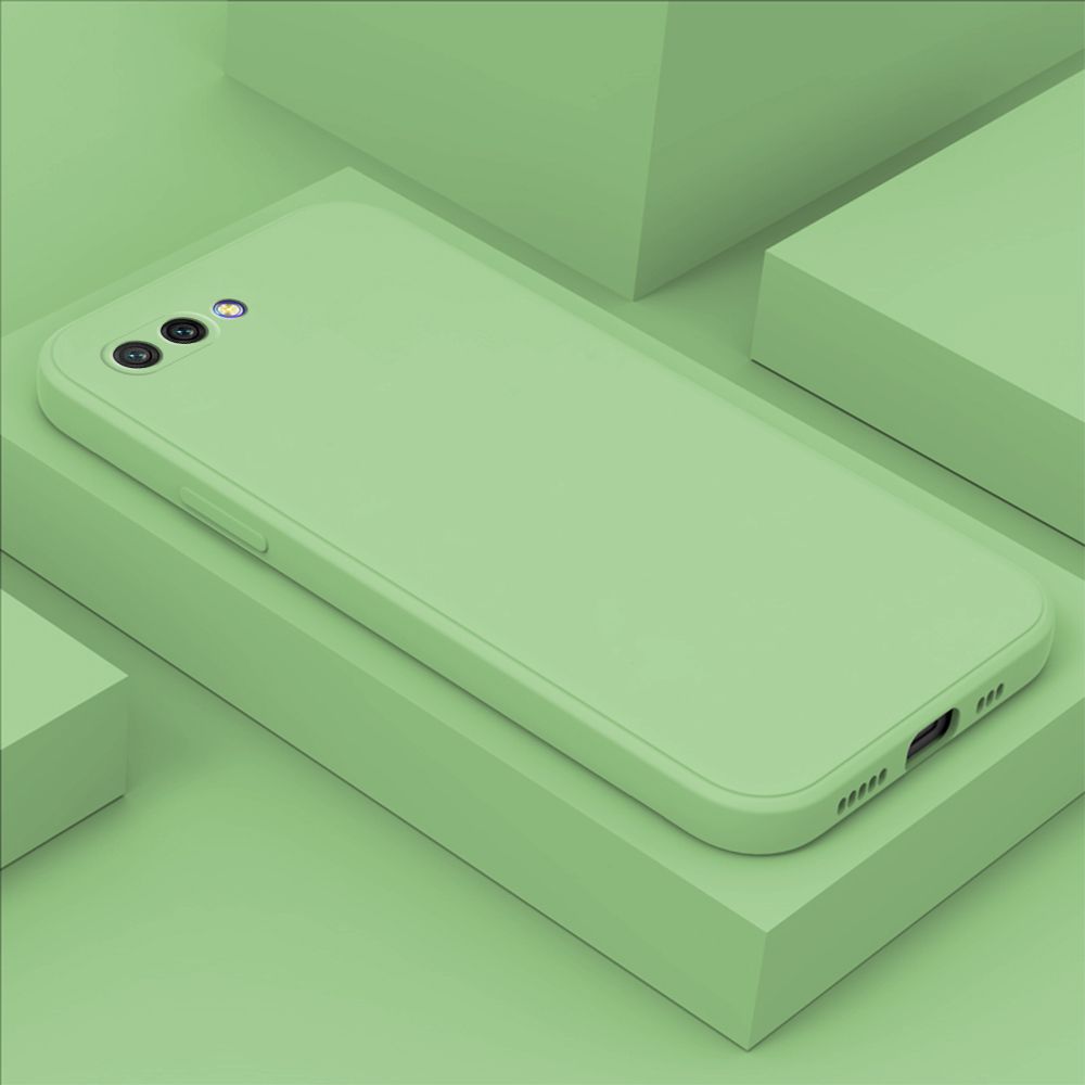 ZeroQiQi for Honor 10 Case Simple Candy Color Back Cover Soft Liquid Silicone Protective Phone Cases
