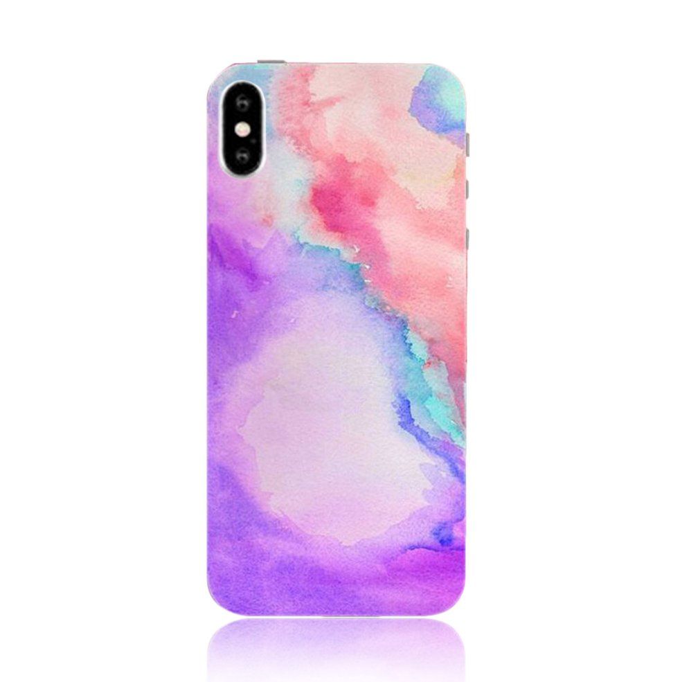 Creative Graffiti Phone Case Color Printing TPU Phone Cover For iPhone Series