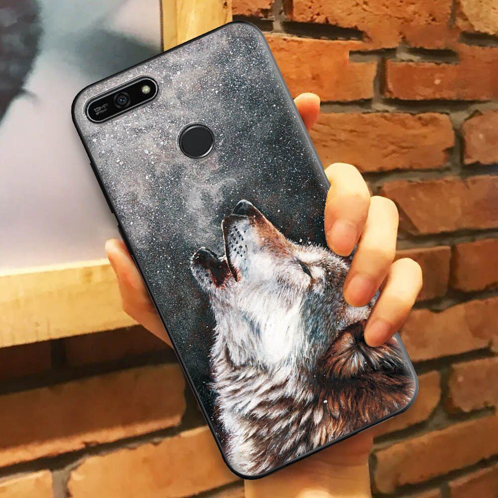 Case on Honor 7A Pro Case For Honor 7C RU Shockproof Protective Case For Huawei Y6 Prime 2018 5.7 inch Soft TPU Silicone Cover