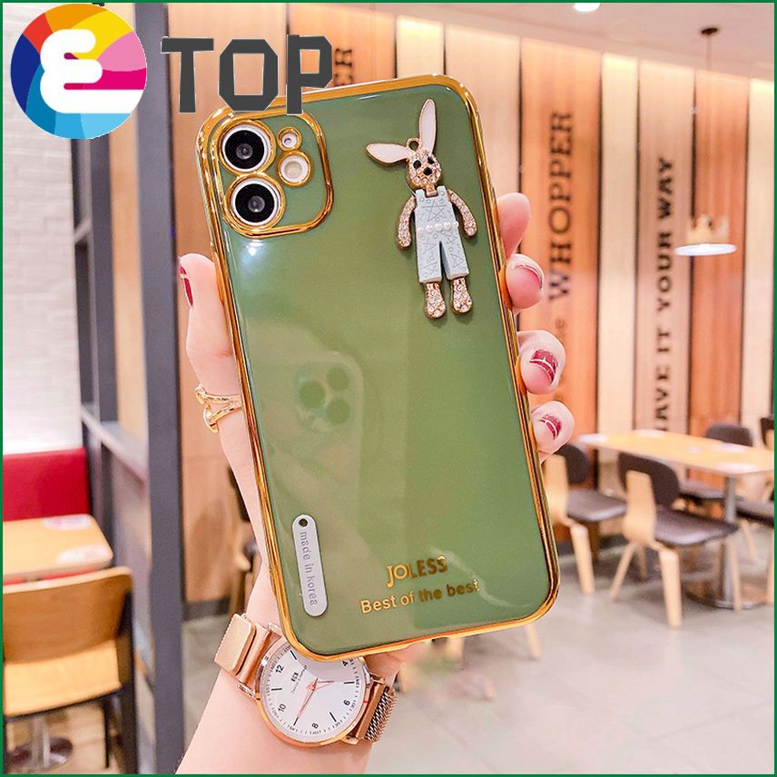 Huawei P40Pro mobile phone shell electroplating rabbit mate30 protective cover Nova87 glory 50 enjoy 20 suitable for women