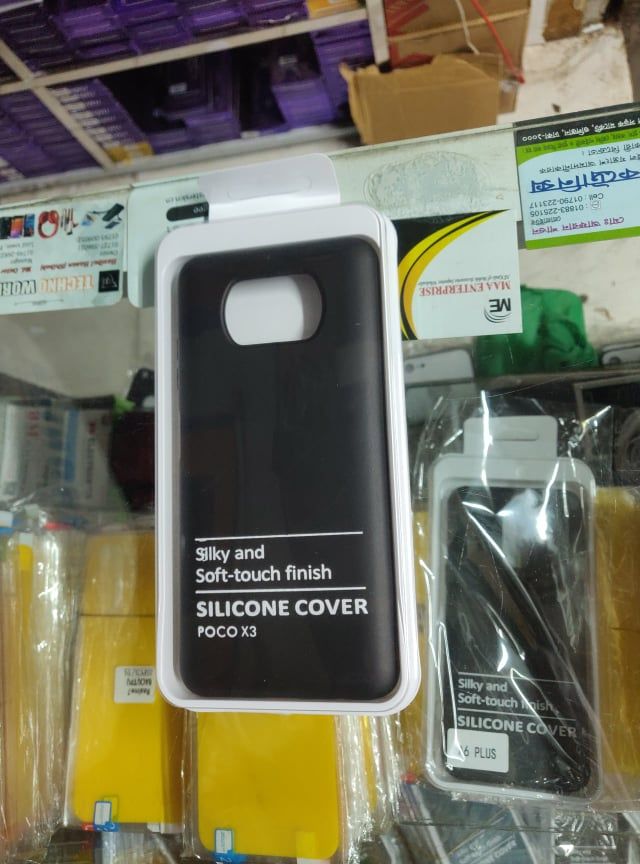 For Xiaomi Poco X3 / Xiaomi Poco X3 Pro / Xiaomi Poco X3 NFC Luxury Silicone Protect Back Cover Soft Case