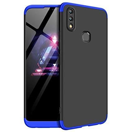 Vivo Y83 360 Degree GKK Phone Back Cover - Black & Blue