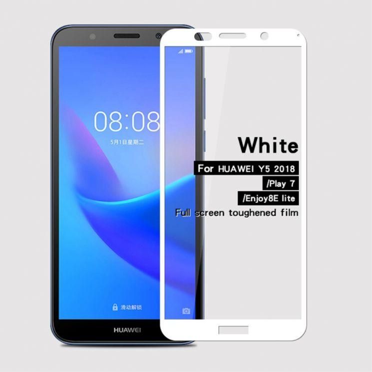 Huawei Y5 Prime 2018 - 6D Tempered Glass Screen Protector - Transparent...