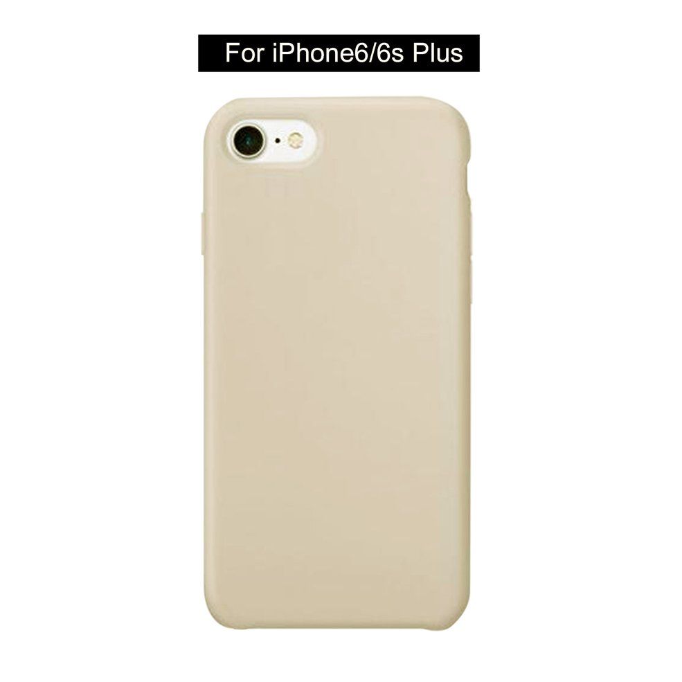 Solid Color Imitation Liquid Silica  phone Protective Case Cover