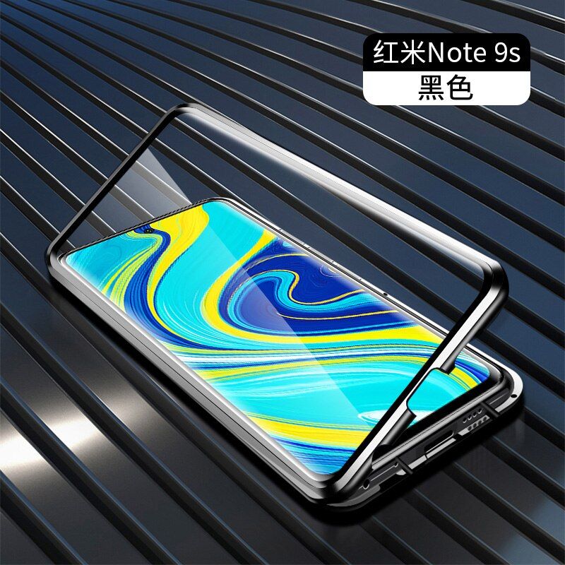 Magnetic Metal Adsorption Case For Xiaomi Redmi Note 10 9S 8 7 9 Pro 8T 9T 9A 9C 8 Mi 11 10 10T Pro Lite POCO X3 NFC M3 F3 Cover