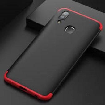 Vivo V11 360 Degree GKK Phone Back Cover - Black & Red