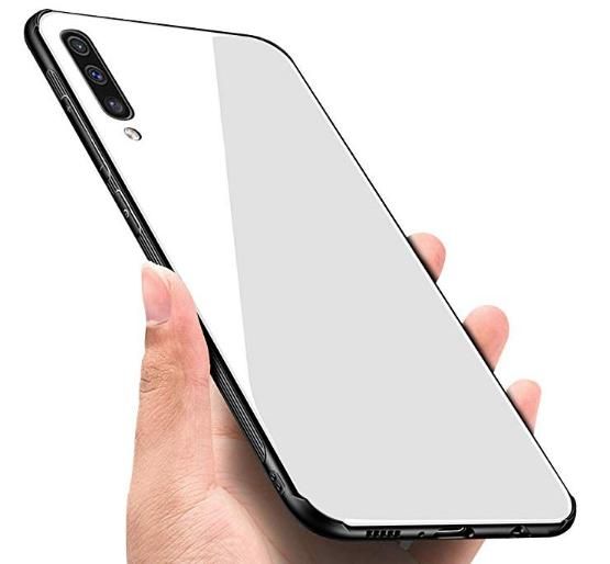 +++samsung Galaxy A50 ((High Quality)) Original Glass Case Phone Back Cover
