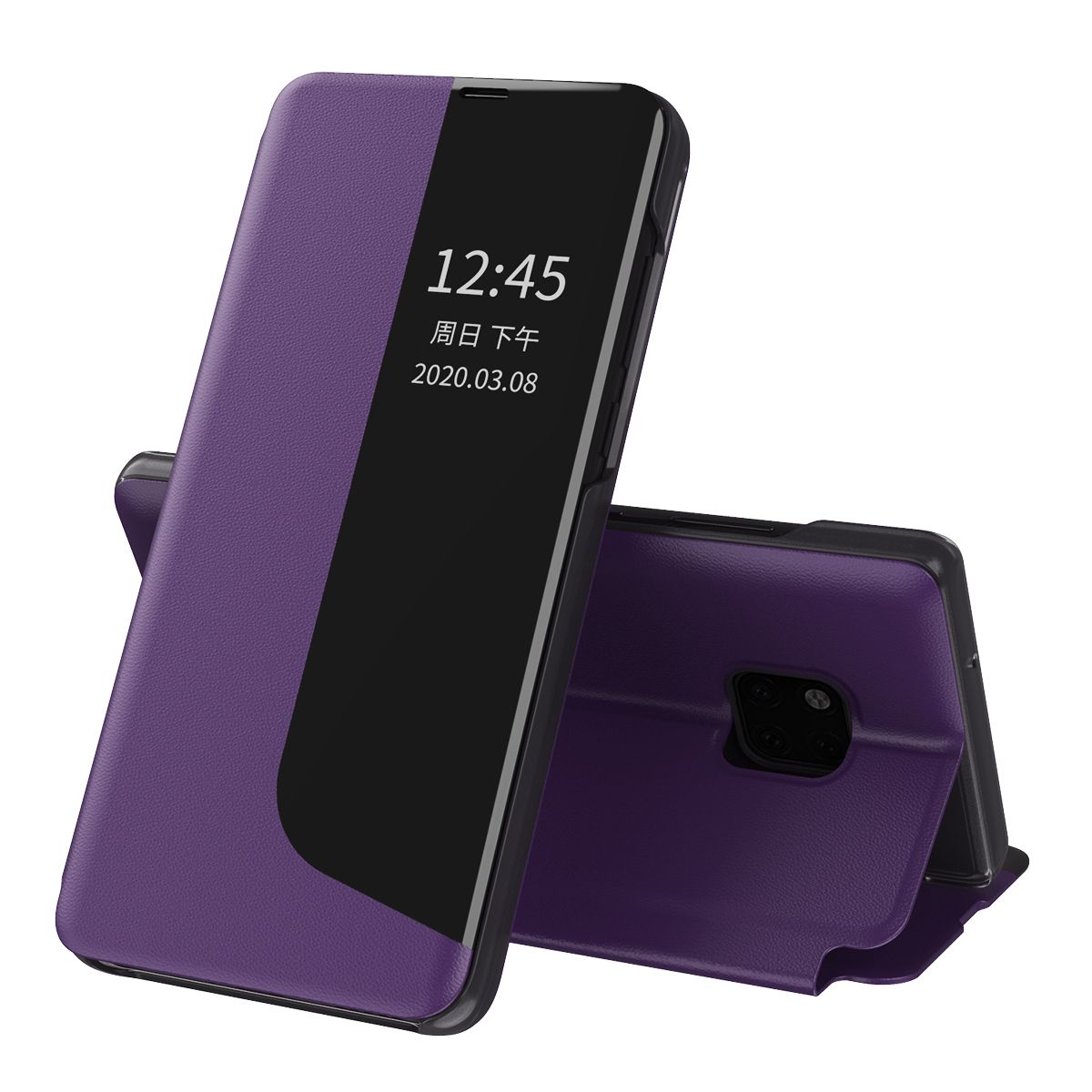 For Huawei Mate 20 Pro Flip Stand Cover PU Leather Protective Case