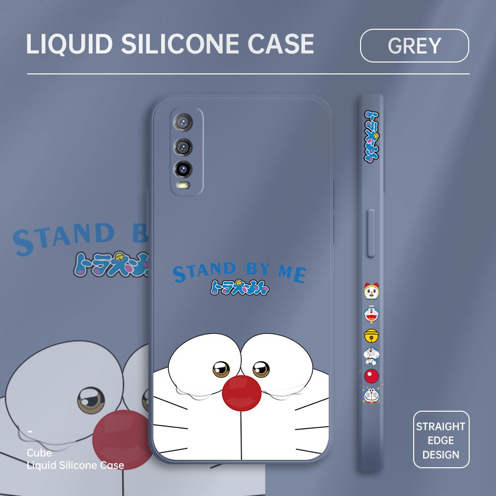 ZeroQiQi for Vivo Y51S Case Cartoon Weeping Cat Phone Cover Soft Full Lens Protection Casing Ultra Thin Soft Liquid Silicone Phone Cases