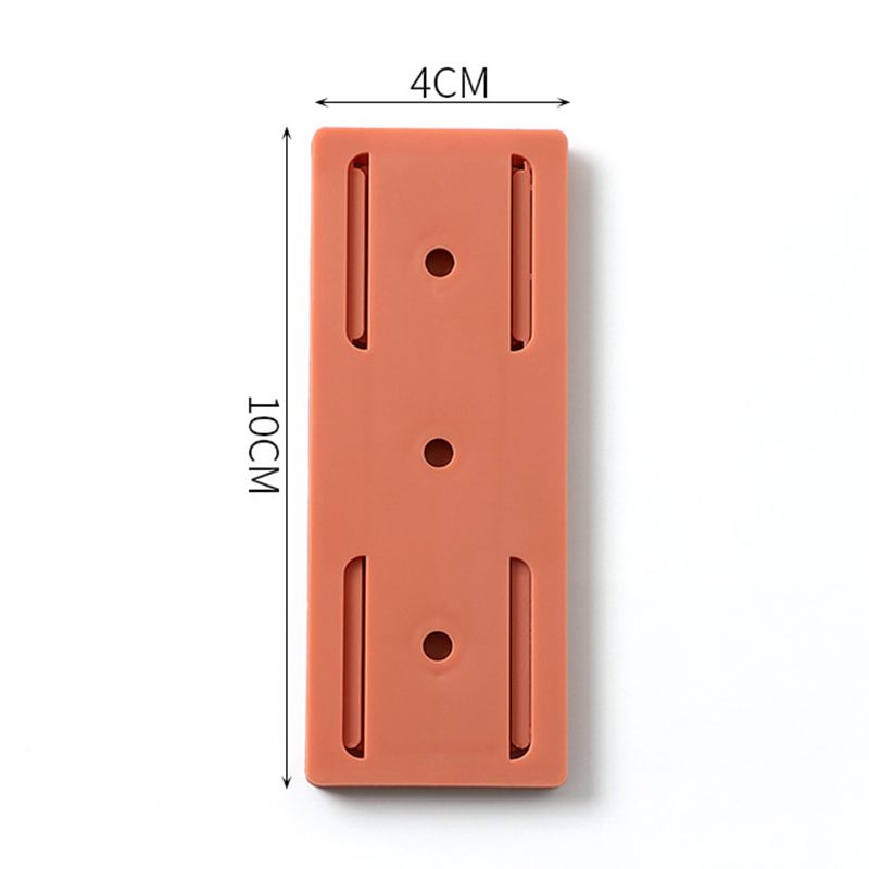 Wall-mounted Punch-free Plug Holder Self-adhesive Plug Socket Holder Cable Organizer Professional safety design