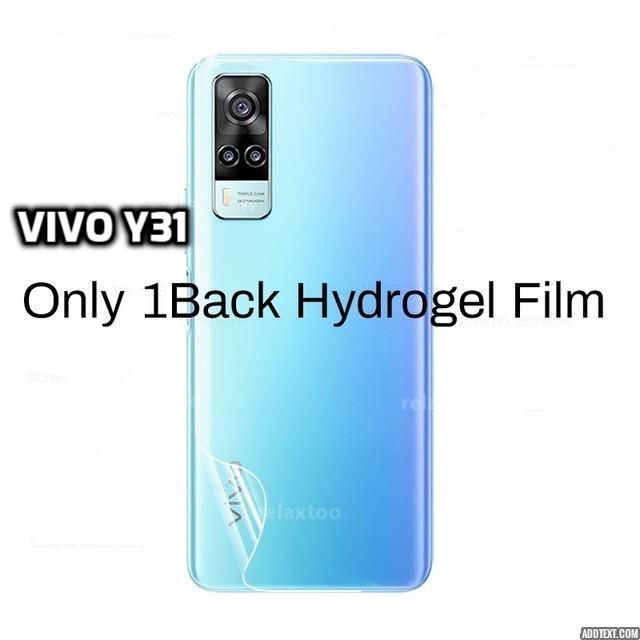 Vivo Y31 Hydrogel Back Poly - Transparent
