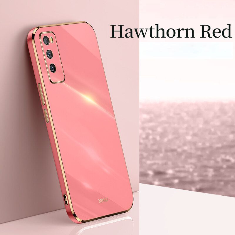 For Xiaomi POCO M3 Cover Fashion Shiny Plating Square Bumper Slim Phone Case Soft TPU Silicone Shockproof Protective Back Cover