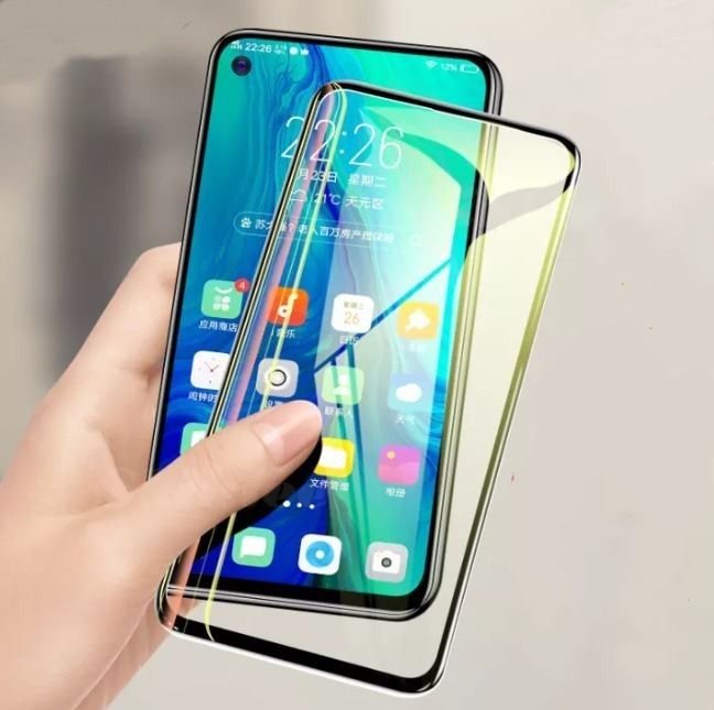 Vivo Y30 - Premium Quality Full Cover Glass HD Clear Tempered Glass Screen Protector ...