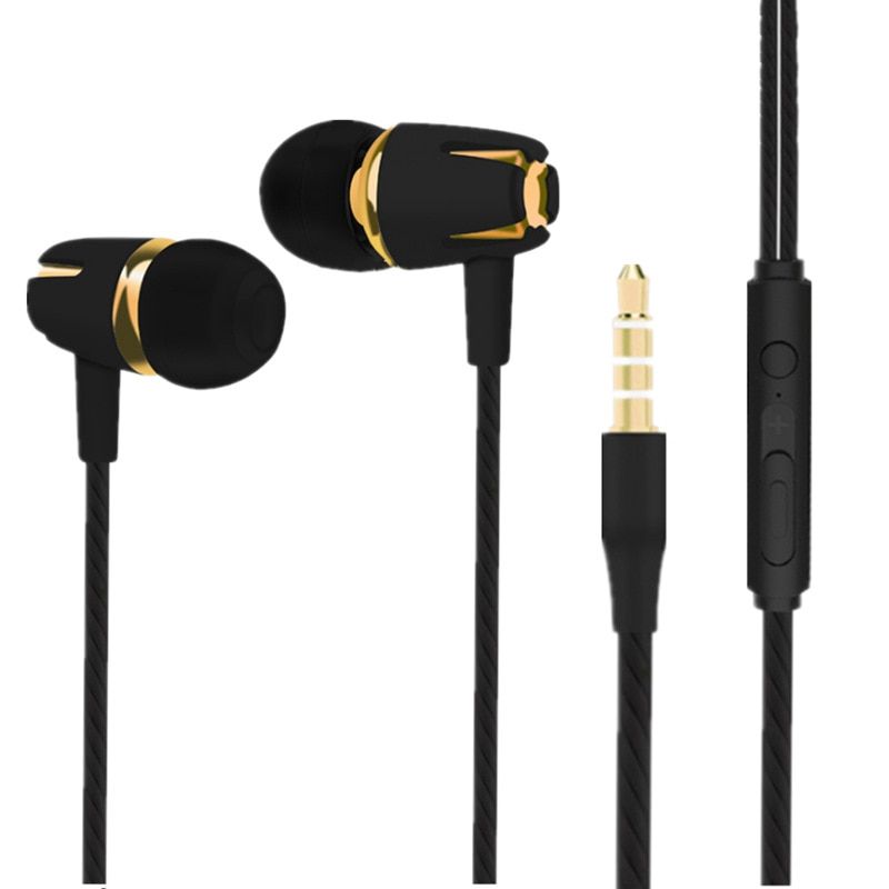 Wired Earphone Super Bass Headset With Microphone Stereo Earbuds for Mobile Phone Samsung Xiaomi Sport Music In-ear Earphone