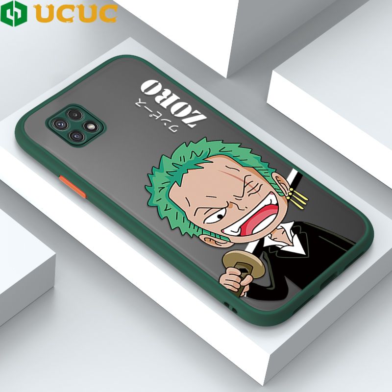 UCUC for Samsung Galaxy A22 5G Back Cover Handsome Sauron Frosted Transparent Hard Phone Case Thin Shockproof Full Cover Camera Protect Case