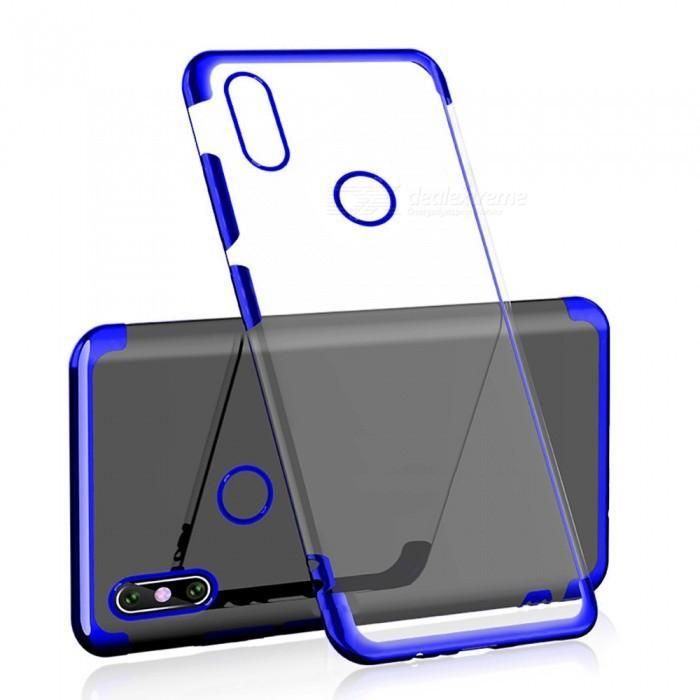 Tpu Back Cover for Redmi 6 Pro/A2 Lite - Transparent And Blue