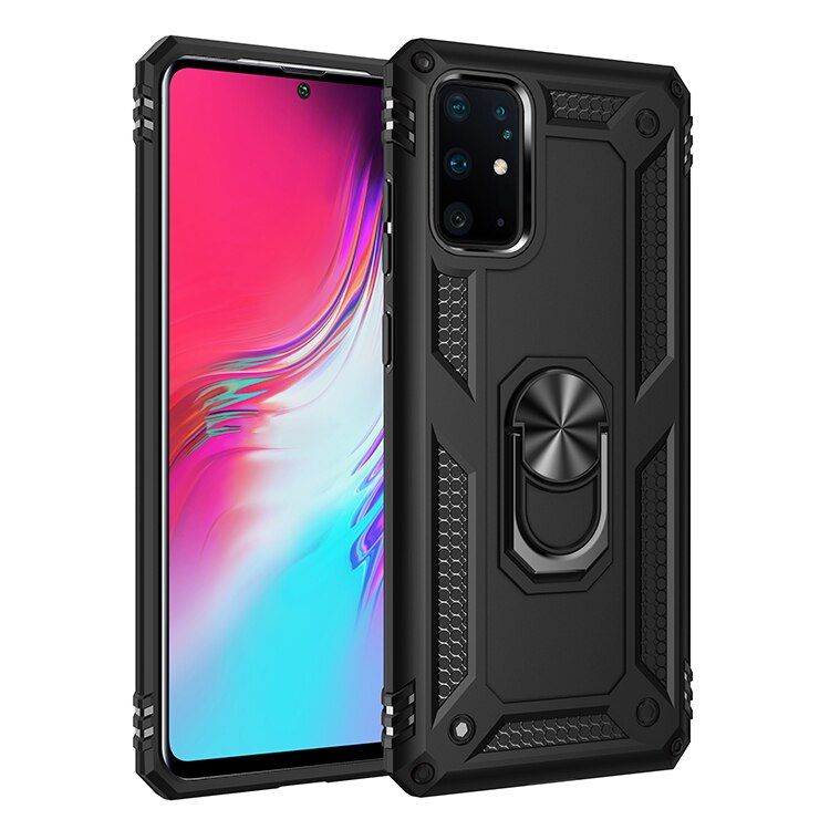 For Samsung Galaxy S20 S20 Plus S21 Ultra Case Luxury Armor Magentic Ring Car Holder Cover for Samsung S20 S21 FE 5G Cases
