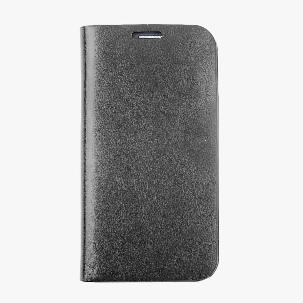 Cellphone Card Holder Wallet Flip Case Cover For Samsung S4 Accessories - Black