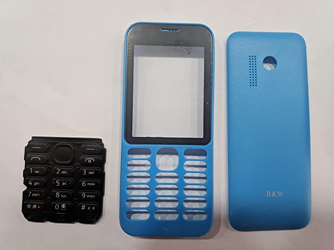 For Nokia 215 Front & Backside Mobile Casing / Cashing With Keypad - Phone Back Cover - মোবাইল ফোন - Phone