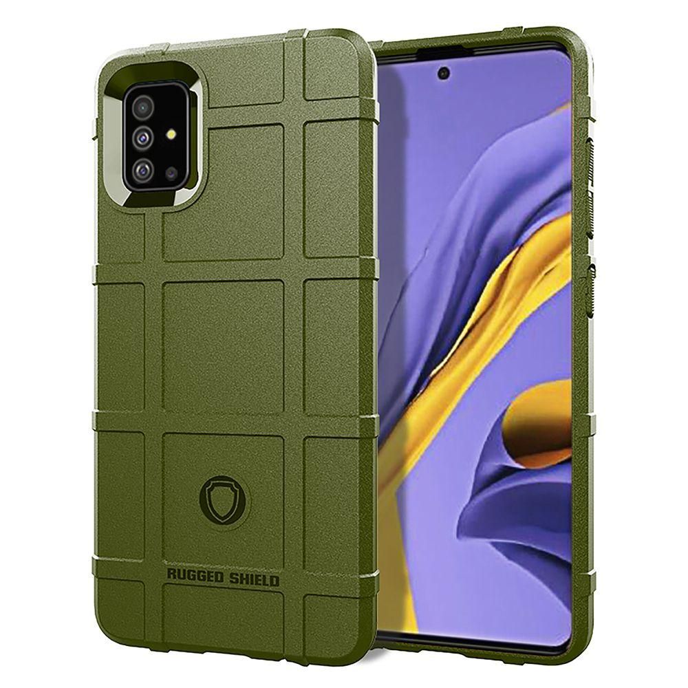 For Samsung Galaxy A51 Soft TPU Heavy Duty Rugged Shield Armor Tough Shockproof Protection Case Cover