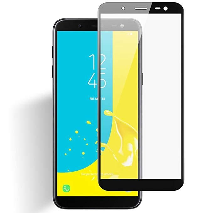 Samsung Galaxy J6 - 6D Tempered Glass Screen Protector - Transparent