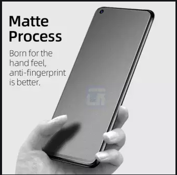 For Huawei Nova 7i Matte Finish Ceramic's Matte Tempered Glass Screen Protector - Clear