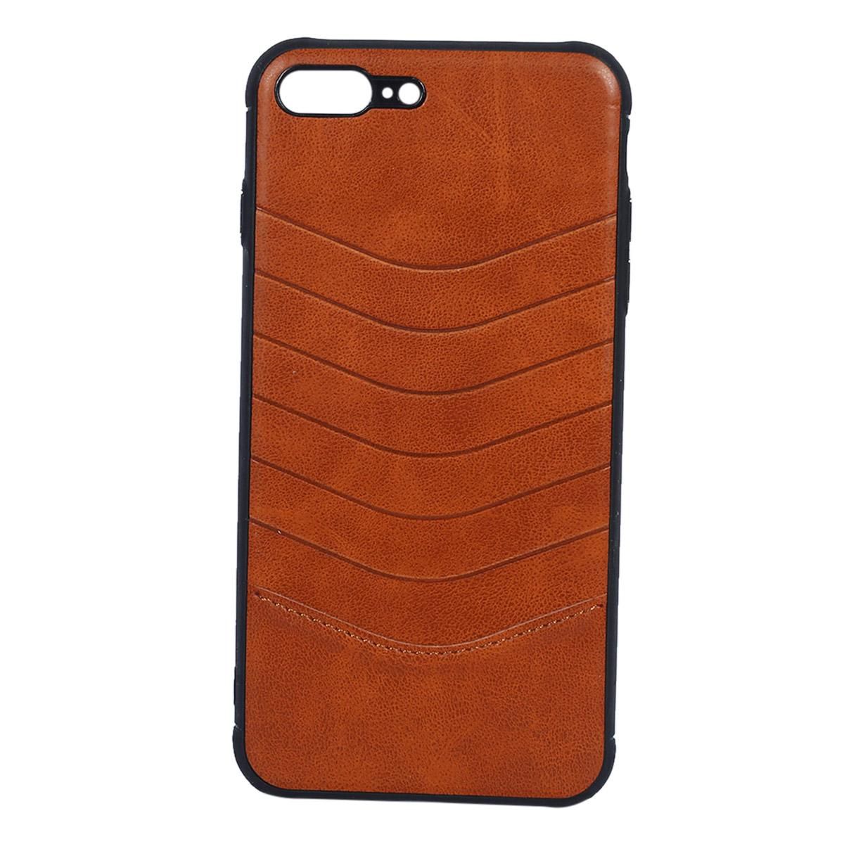 Leather Back Cover for iPhone 7 Plus