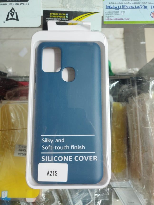 Samsung Galaxy A21s Luxury Soft Silicone Shockproof Bumper Protective Premium Back Cover
