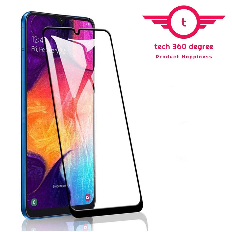 Samsung Galaxy A12 - Premium Quality Full Cover Glass HD Clear Tempered Glass Screen Protector...