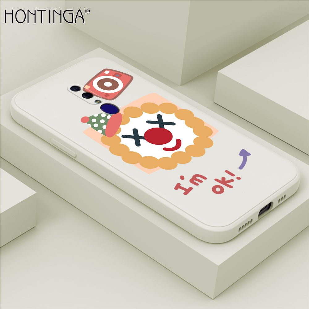 Hontinga for OPPO F11 Case New Cartoon Joker Phone Case Phone Case Soft Square Edge Silicone Cases Full Lens Cover Shockproof Protection Cover