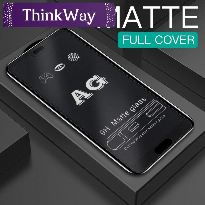 No Fingerprint Matte Frosted Tempered Glass for Huawei Nova 3 3i 4 5 P Smart Plus Z Mate 20 30 Pro Lite Screen Protector