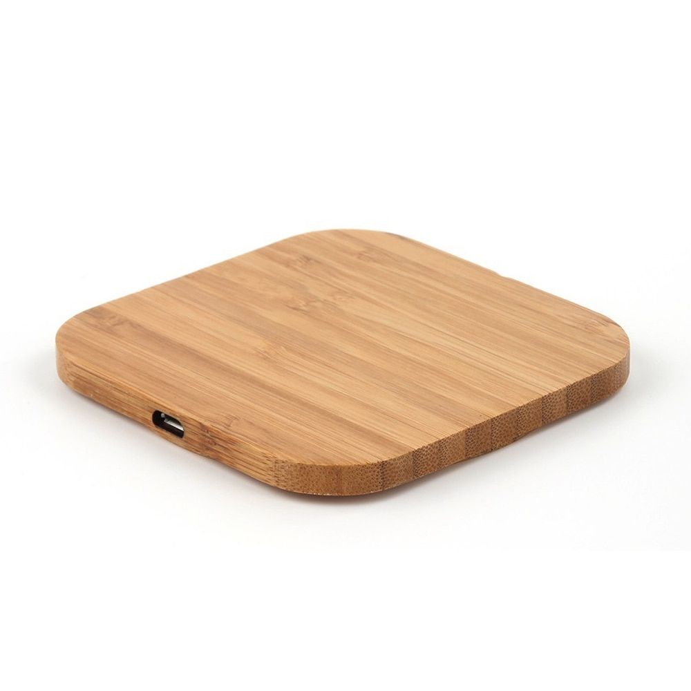 kebidu Portable 5W Qi Wireless Charger Slim Wood Pad For Apple iPhone 7 8 Plus Smart Phone Wireless Charging Pad For Samsung S7