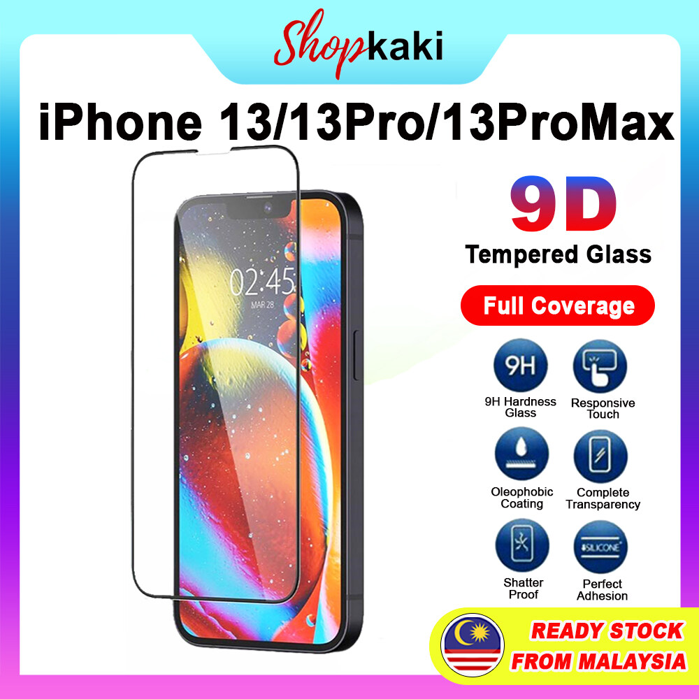 for iPhone 13 / 13 Pro / 13 Pro Max Tempered Glass Full Glass Screen Protector