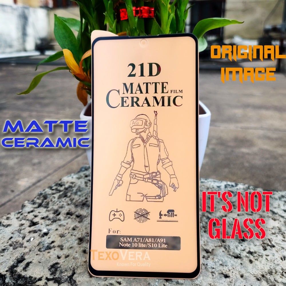 For Samsung Galaxy M21 / M32 / F22 / A22 / A51 / A50 / A52 / A42 / A02 / A02S / M02 / M02s / A21s Film 100D Soft Ceramic Tempered glass Full Glue Cover Screen Protector