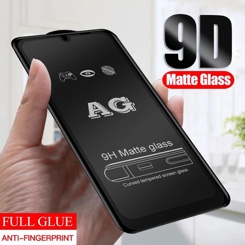 Samsung Galaxy M22 PREMIUM 9D AG MATTE Tempered Glass Screen Protector (FULL DISPLAY COVERED)