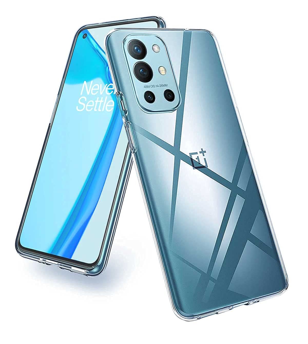 OnePlus 9R (1+9R) Premium Silicone TPU Ultra-Thin Transparent Flexible Protective Mobile Phone Back Cover