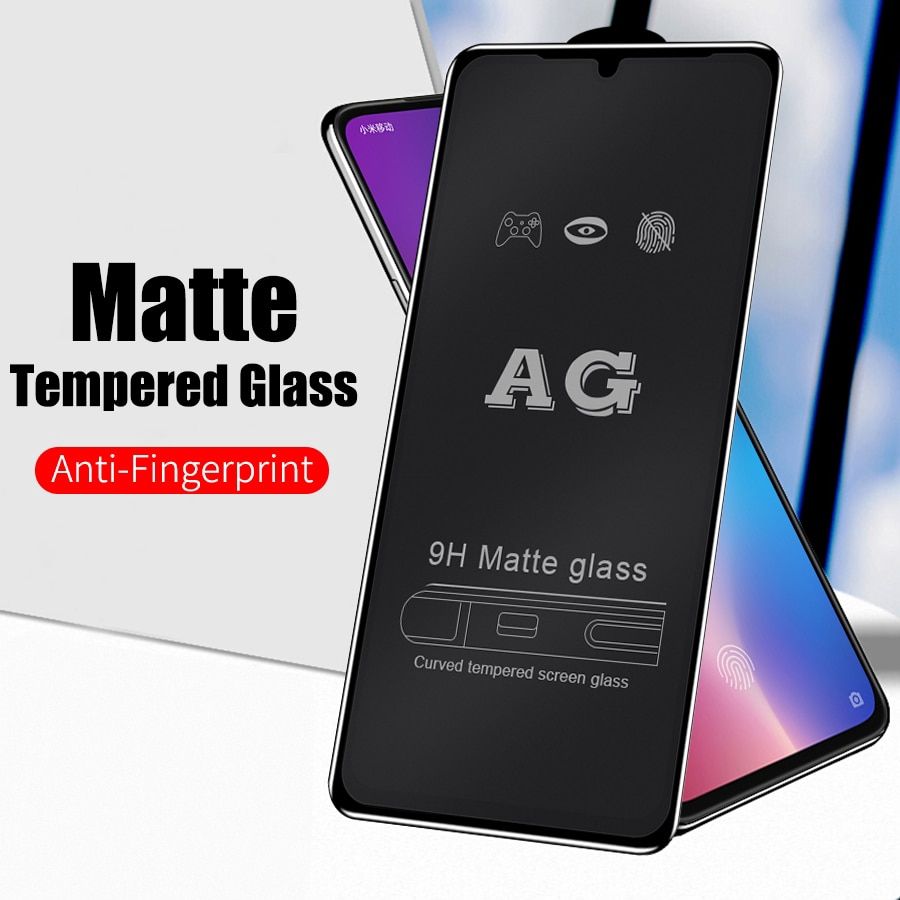 For Xiaomi Poco M2 PREMIUM 9D AG MATTE Tempered Glass Screen Protector (FULL DISPLAY COVERED)
