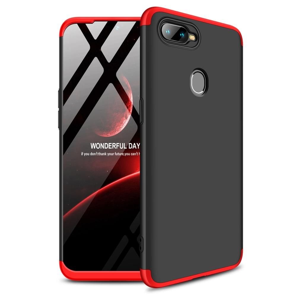 360 Degree Cover For OPPO A7 Phone Case 3 In 1 Hard PC Protection Case