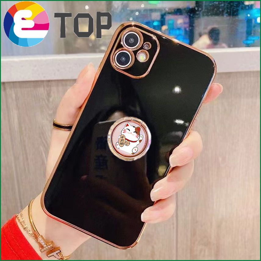 oppoReno6Pro Rubik's cube electroplating mobile phone case new realmeGT protective sleeve silicone suitable for a94A53 female
