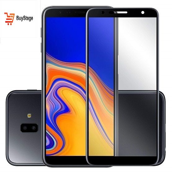 Samsung J4 Plus / Samsung J6 Plus Tempered 6D / 9D / 11D / 21D Glass Screen Protector - Black