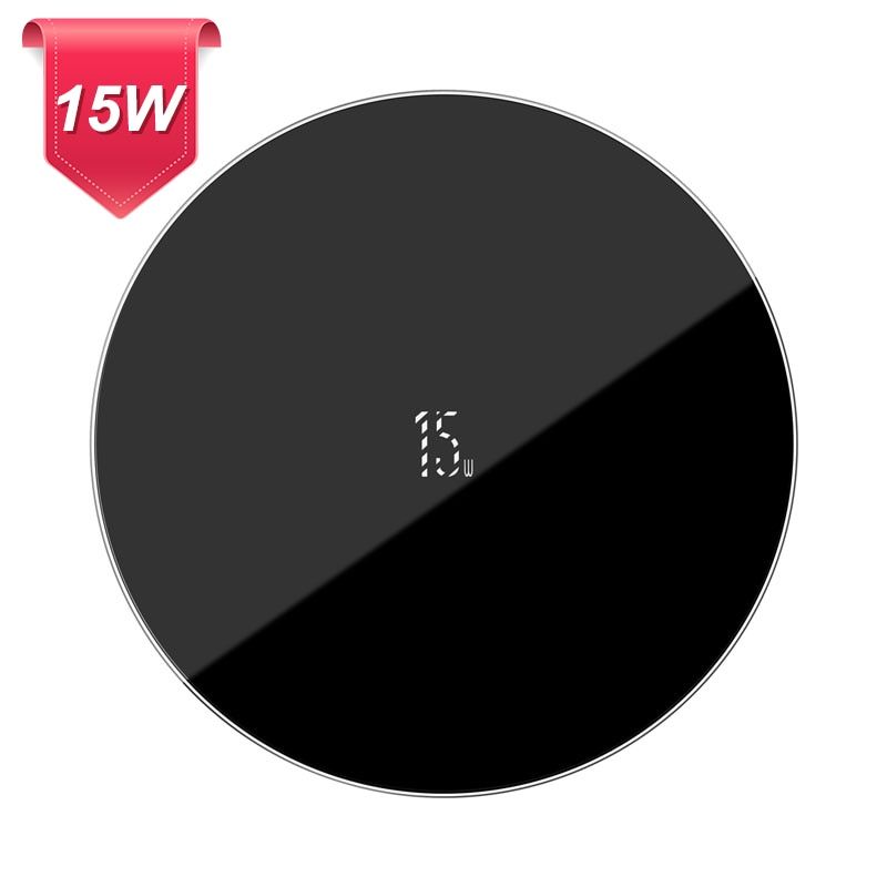 Baseus 15W Qi Wireless Charger Induction Fast Wireless Charging Pad For iPhone 13 12 Pro Max Xs Phone Charger For Samsung