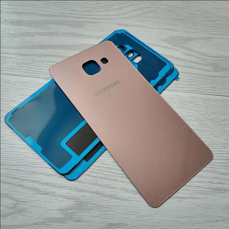 Back Battery Rear Glass Cover For Samsung Galaxy A3 A5 A7 A9 2016 A310 A510 A710 A910 A900 Battery Case Housing Adhesive Sticker